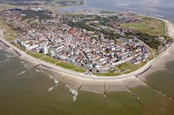 Drohnenbild über Norderney
