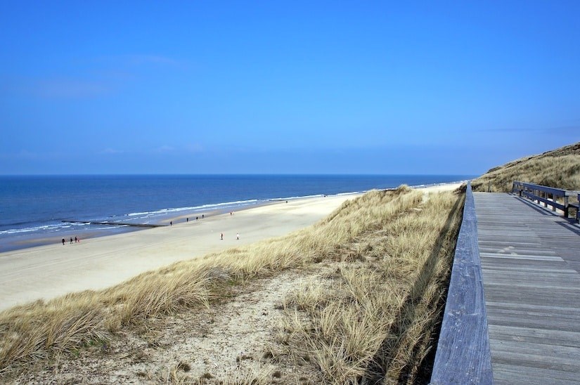 Strandweg von Westerland nach Kampen
